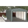 Shelterlogic ShelterTube Wind and Snow-Load Rated Garage, 10x27x8 Green SQAACC0104C01002708